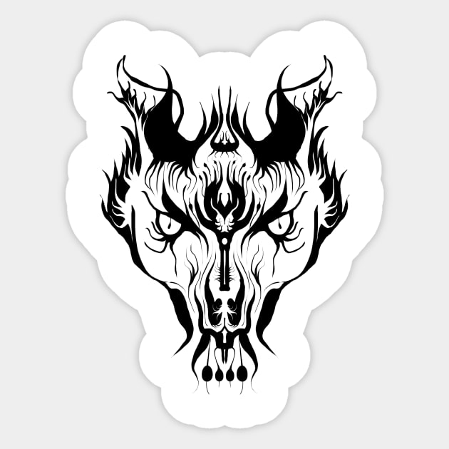 Beast Sticker by mishart